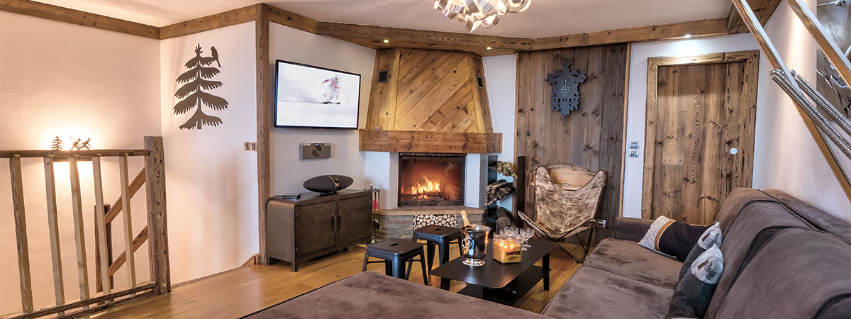 peaceful chalet rental Val Thorens