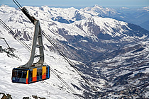 ski telecabine Val Thorens en location au chalet la lombarde